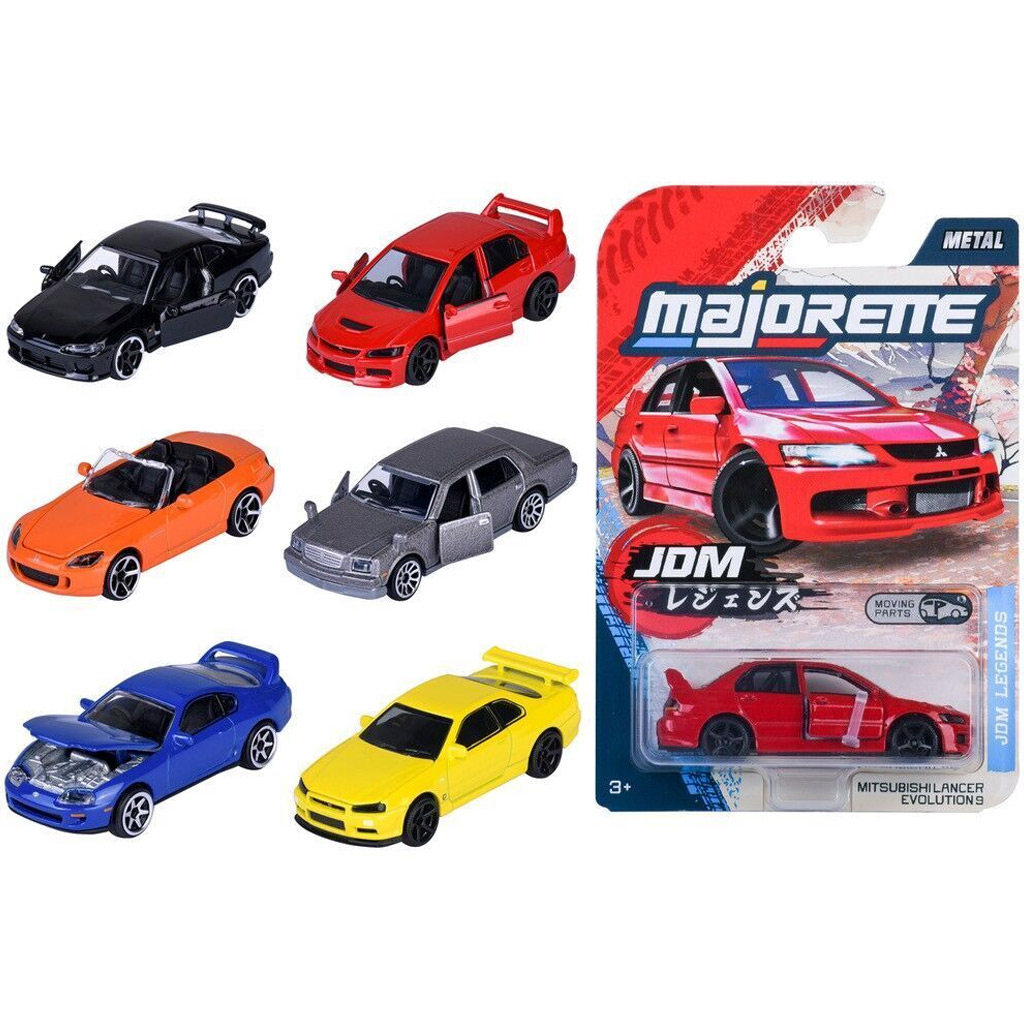 Majorette: JDM Legends prémium kisautó többféle változatban 1db - Simba Toys