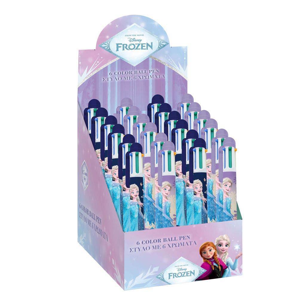 Luna: Jégvarázs 2 6 színű golyóstoll többféle 1db