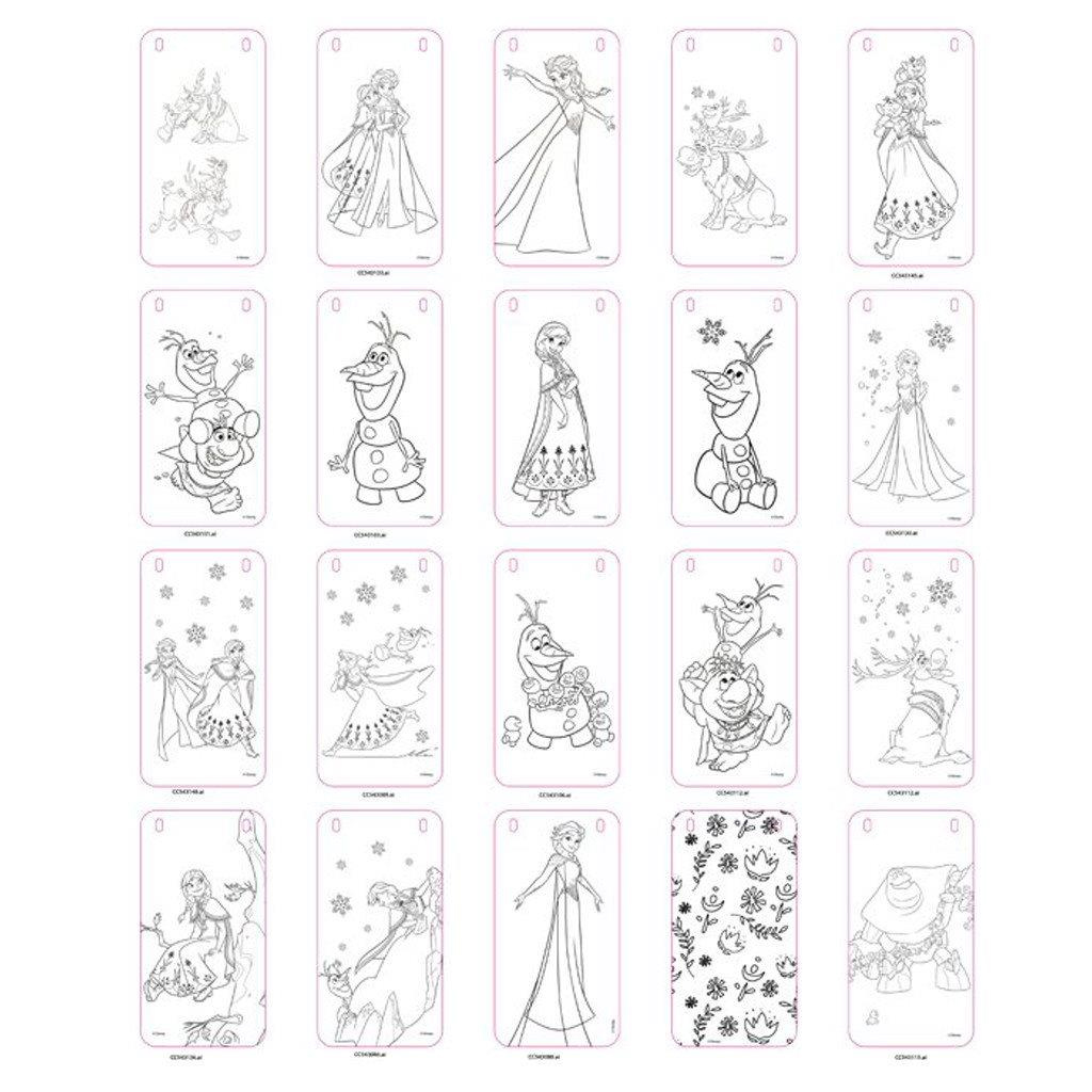 Luna: Jégvarázs 2 - 27db-os kreatív színező szett kép 4