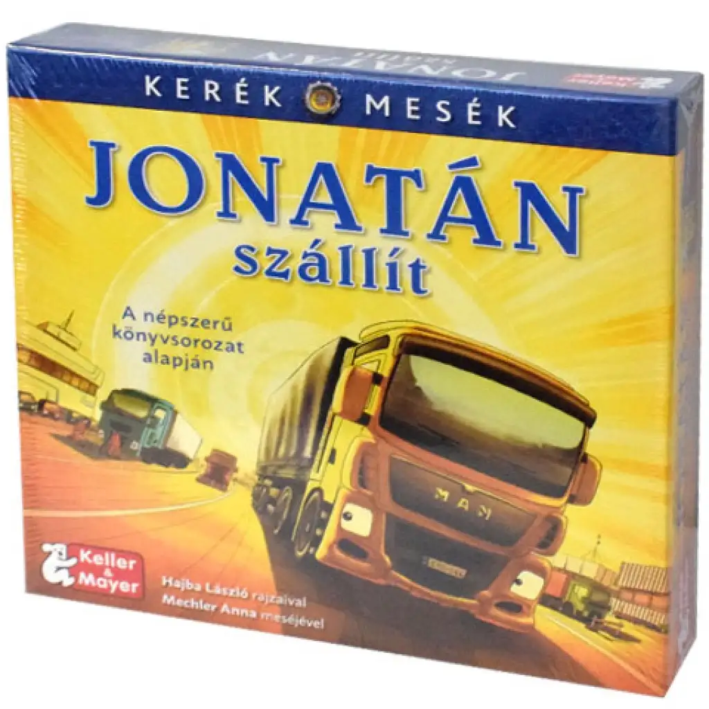 Jonatán szállít készségfejlesztő társasjáték