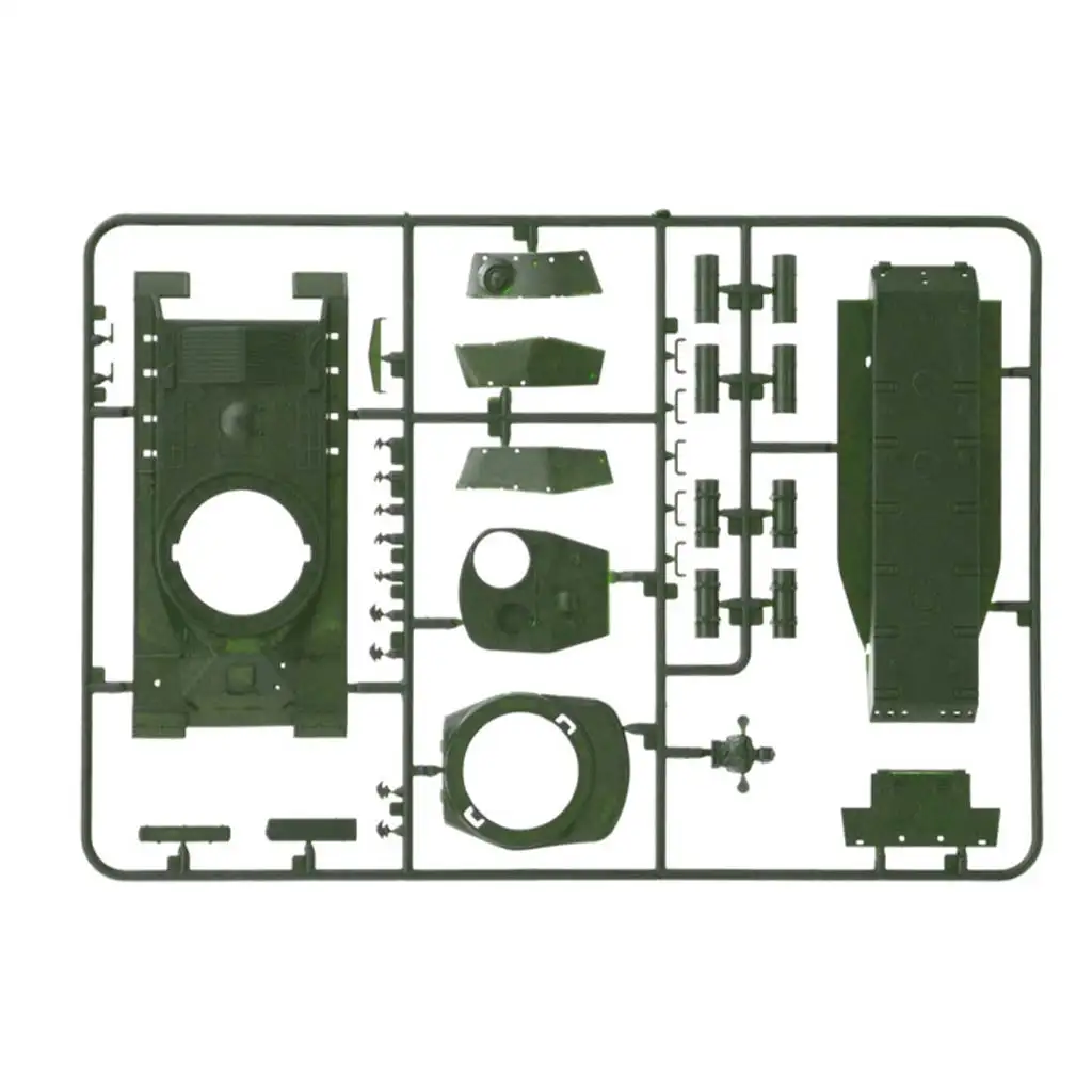 Italeri 1/56 JS2 Stalin tank makett kép 5