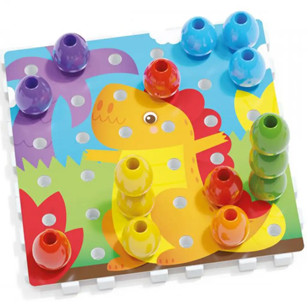 Quercetti: Jumbo Pötyi 2 az 1-ben 45db-os szett kép 2