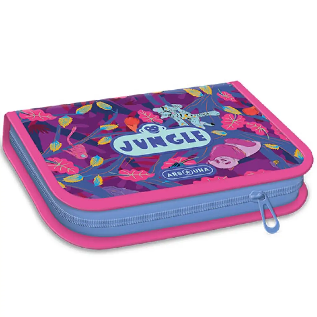 Ars Una: Jungle töltött tolltartó 13x19x4cm