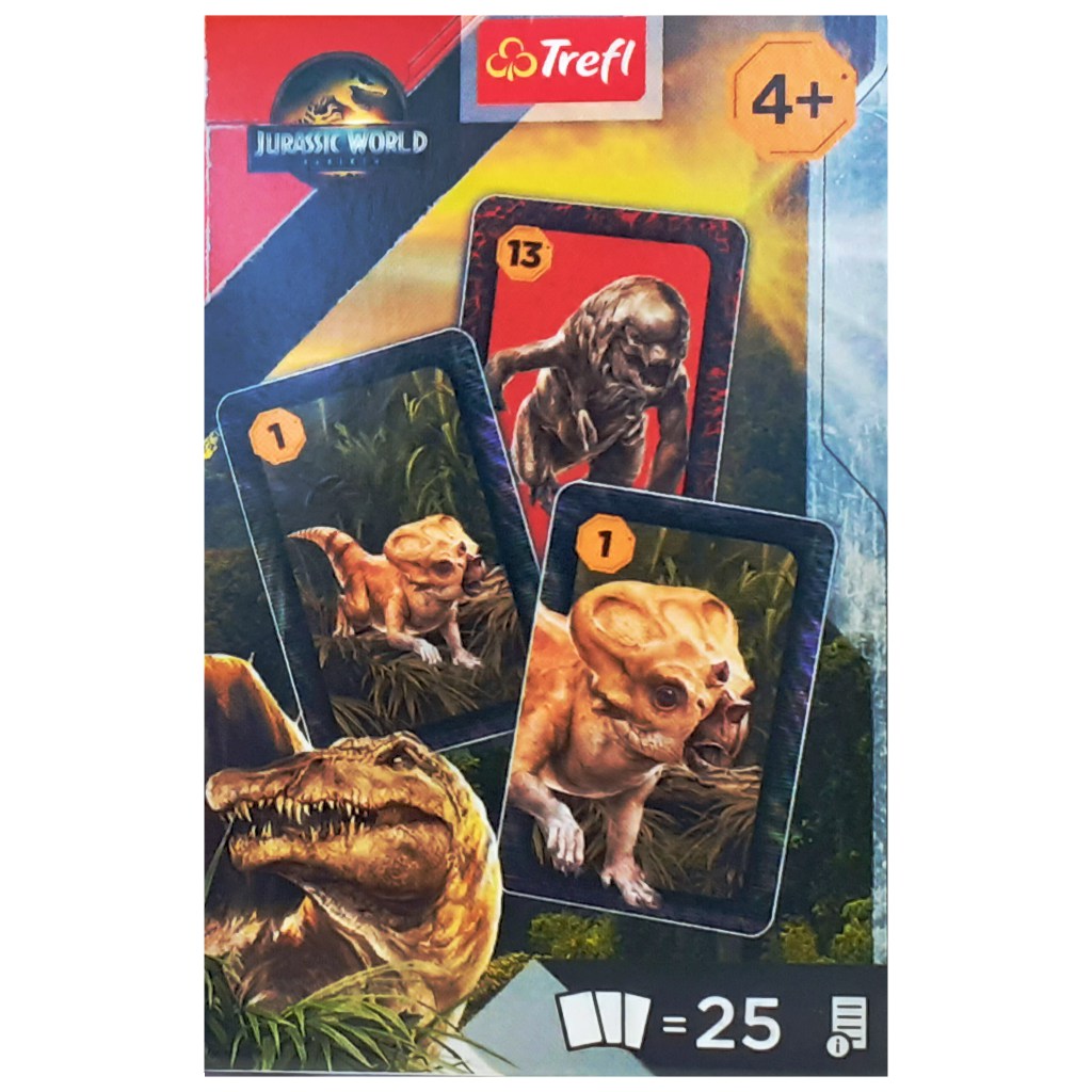 Jurassic World Fekete Péter kártyajáték - Trefl