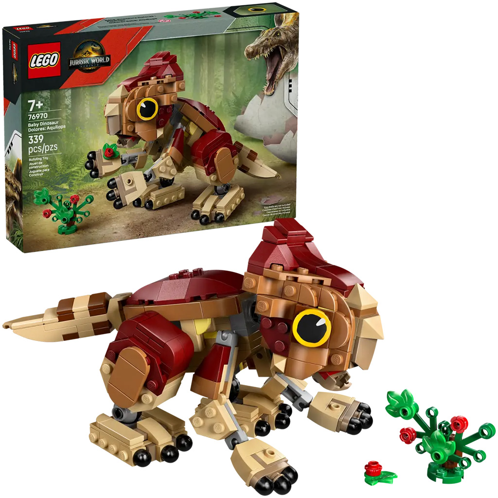 LEGO® Jurassic World: Dolores, a bébi dinoszaurusz: Aquilops (76970)