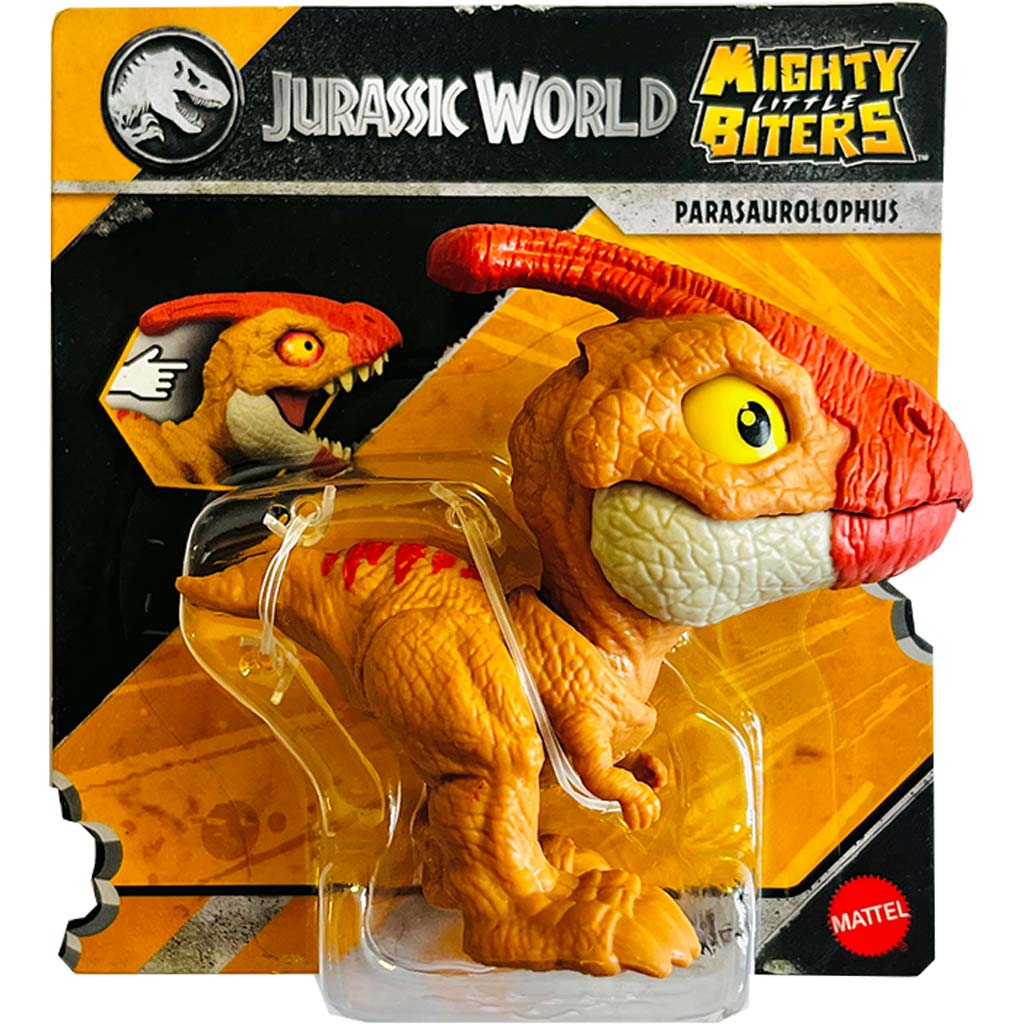 Jurassic World: Harapós mini Parasaurolophus figura - Mattel