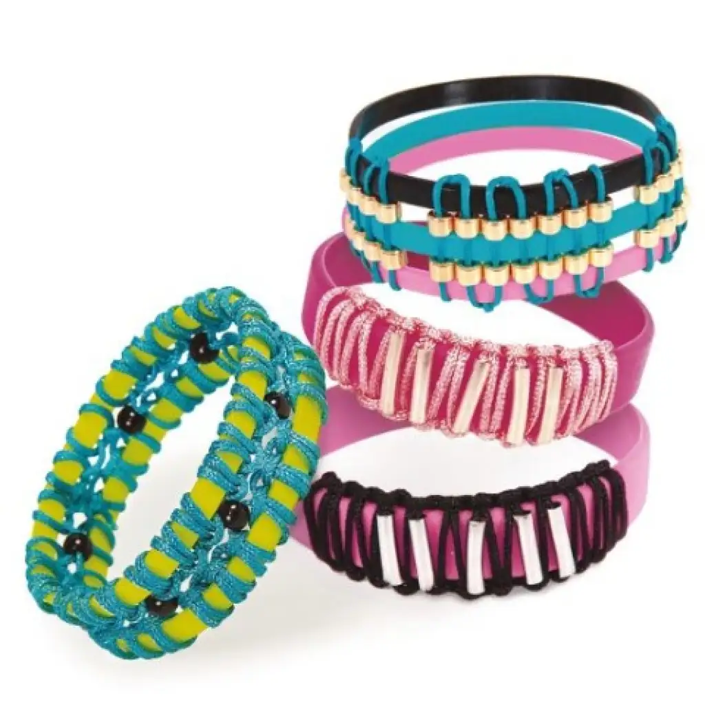 LENA: Színpompás karkötőkészítő kreataív szett kép 3