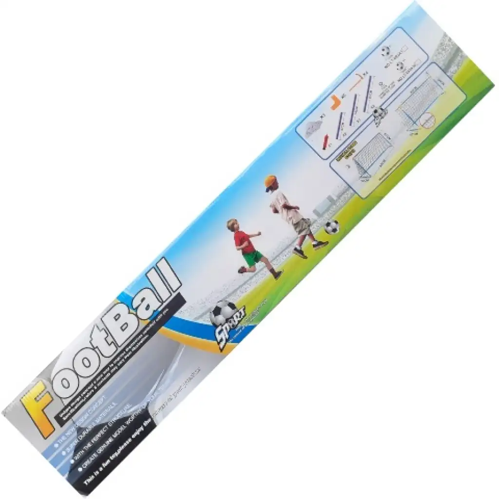 Hálós focikapu szett labdával és pumpával kép 4