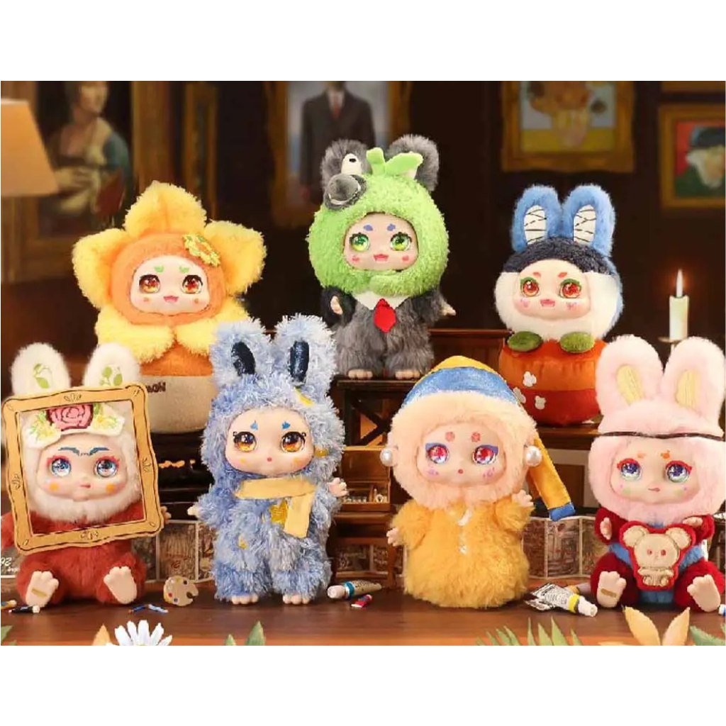 Kimmon: Mimon Festészeti alkotások meglepetés kulcstartó figura 1db kép 2