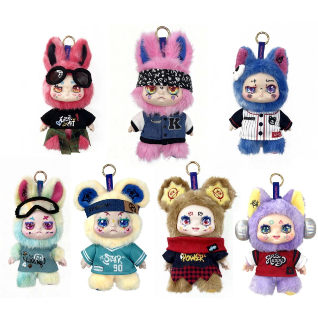 Kimmon: Mimon Street Rock - Utcai Rock meglepetés kulcstartó figura 1db kép 2