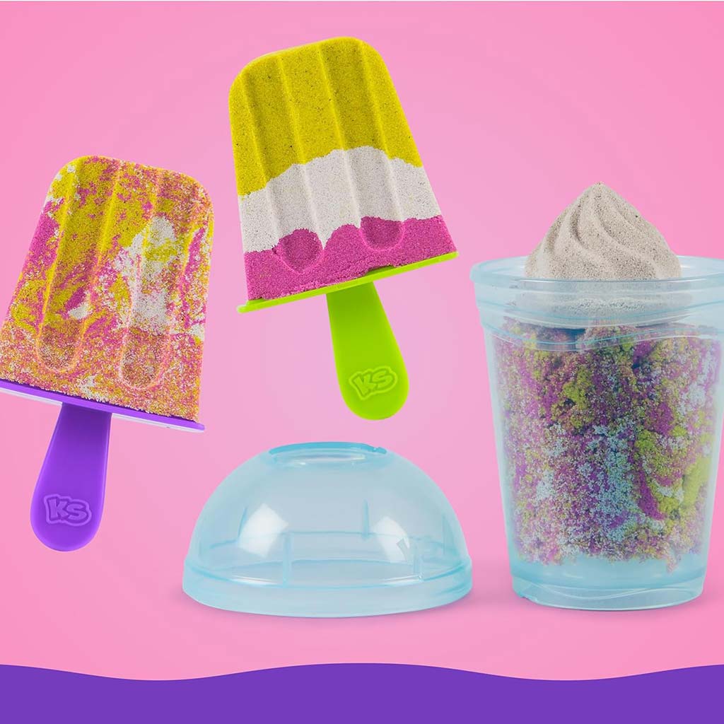 Kinetic Sand: Smoothie készítő mixer 396g homokgyurmával - Spin Master kép 4