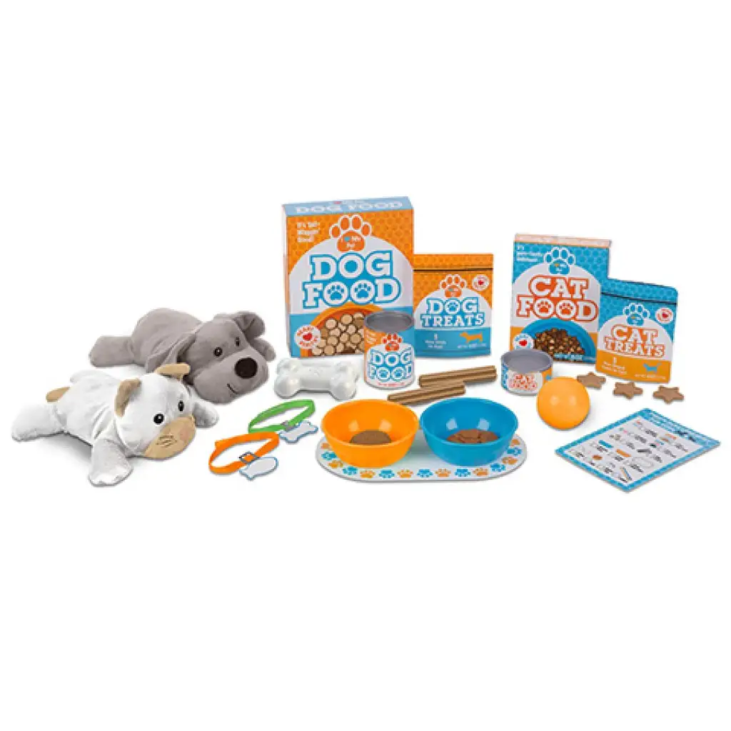Kisállat ápoló és etető játékszett - Melissa & Doug kép 2