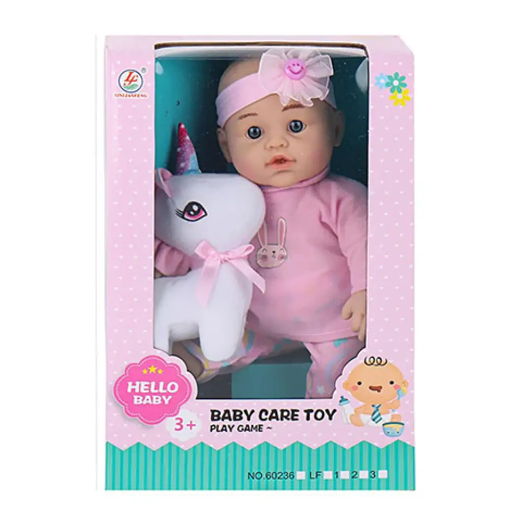 Kisbaba állatkával 30cm-es többféle 1db kép 2