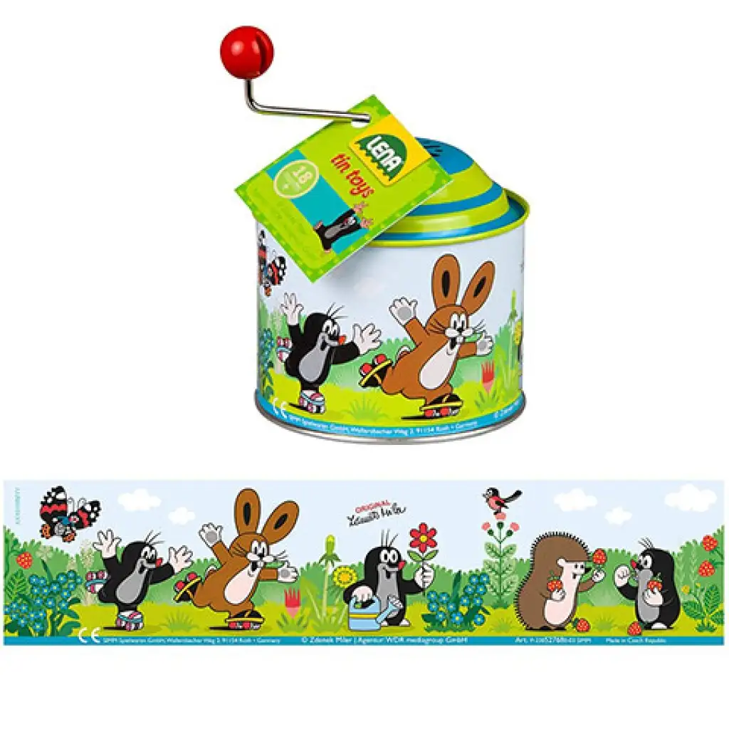 LENA: Kisvakond zenélő dobozka 8cm kép 2