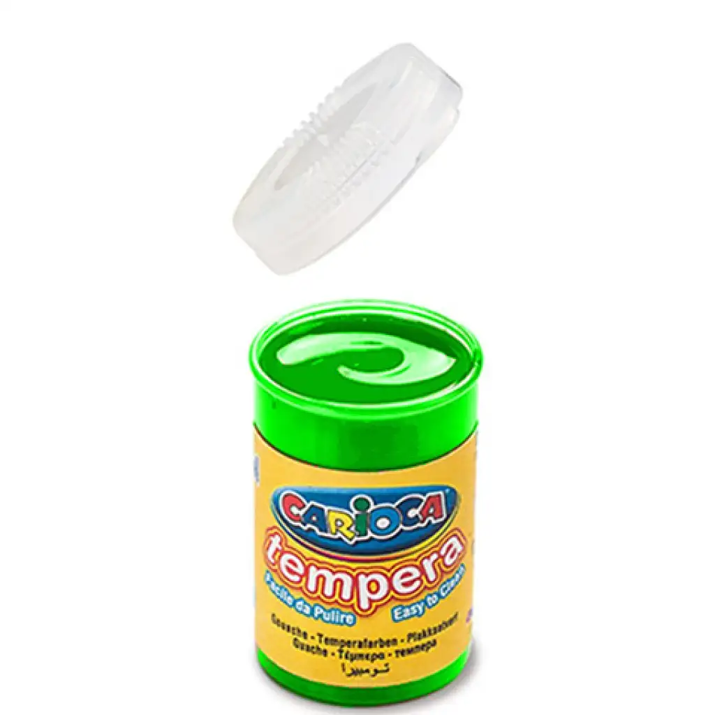 Világoszöld tempera tégelyben 6x35gr - Carioca