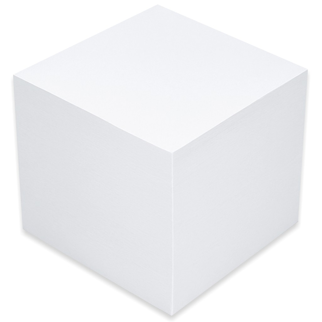 Kocka jegyzettömb 8,5x8,5x8,5cm-es 1000 lapos