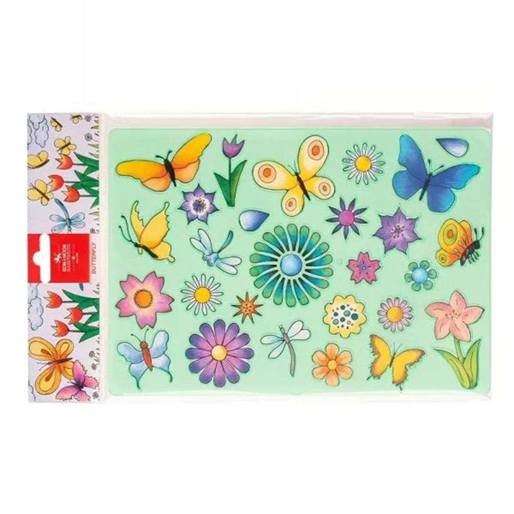 ICO: Koh-I-Noor Rajzolósablon Pillangókkal