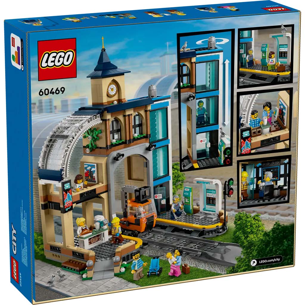 LEGO® City: Központi pályaudvar (60469) kép 2