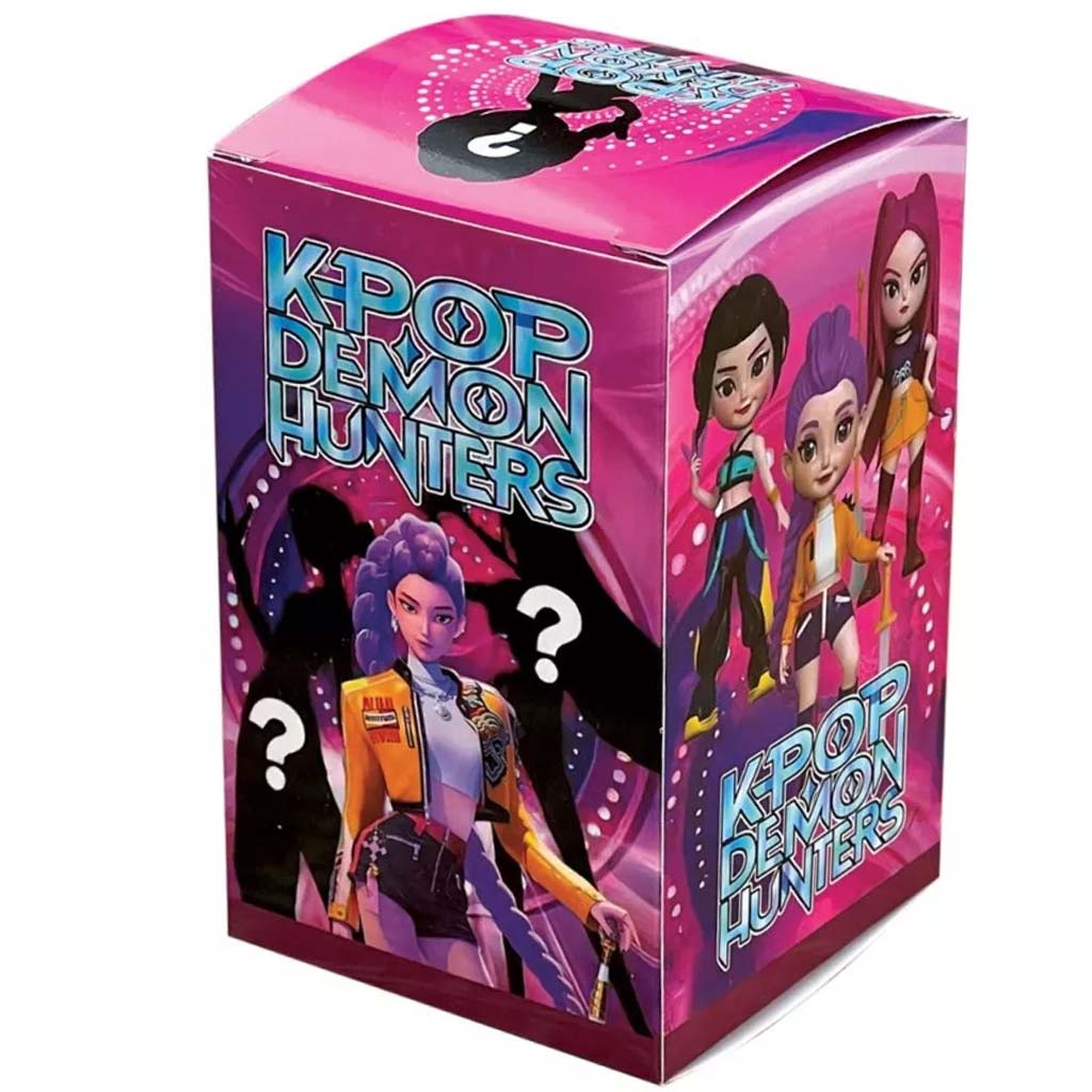 K-Pop Demon Hunters dobozos meglepetés figura kártyával