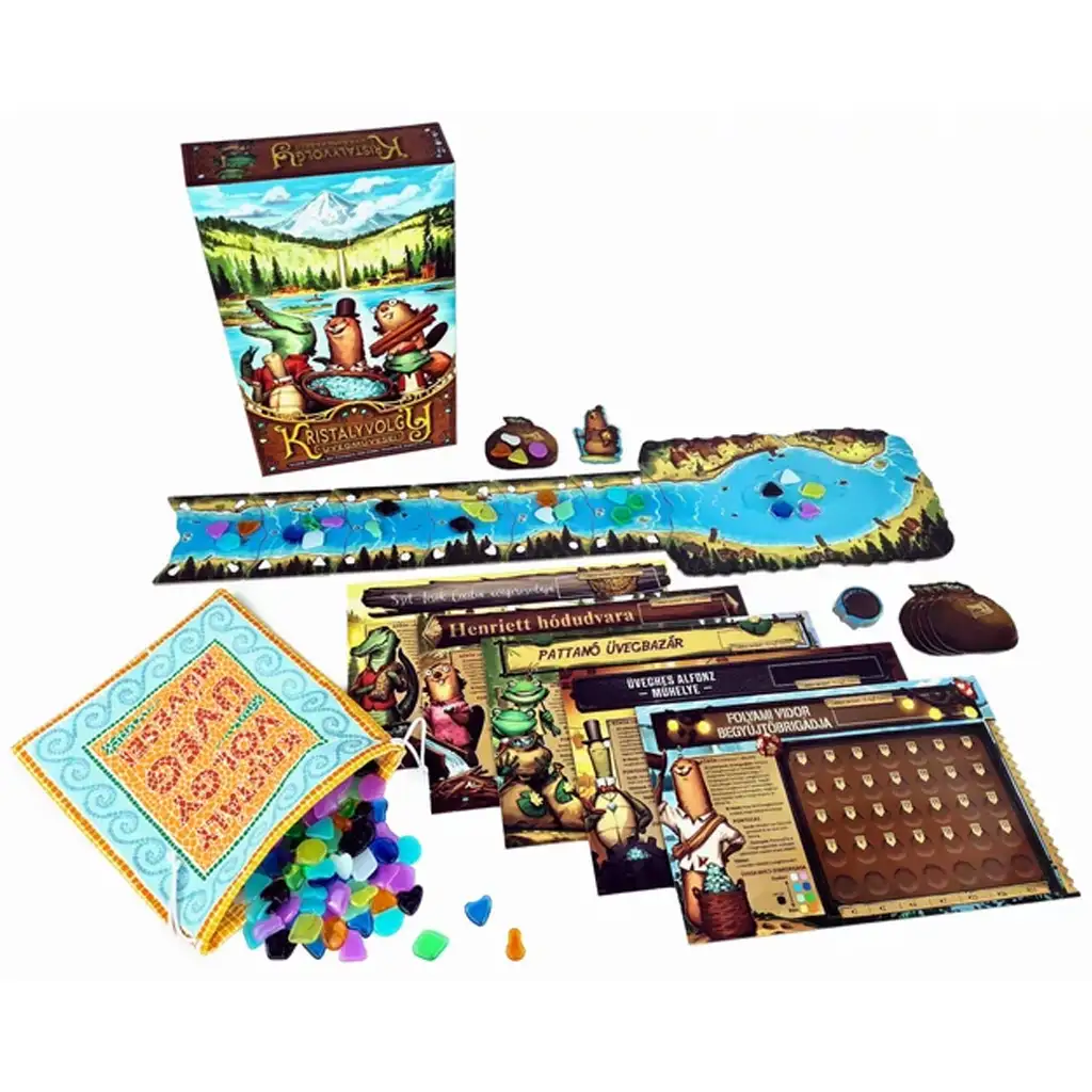 Kristályvölgy üvegművesei társasjáték kép 2