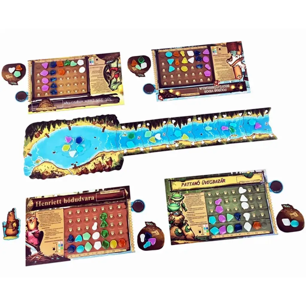 Kristályvölgy üvegművesei társasjáték kép 4