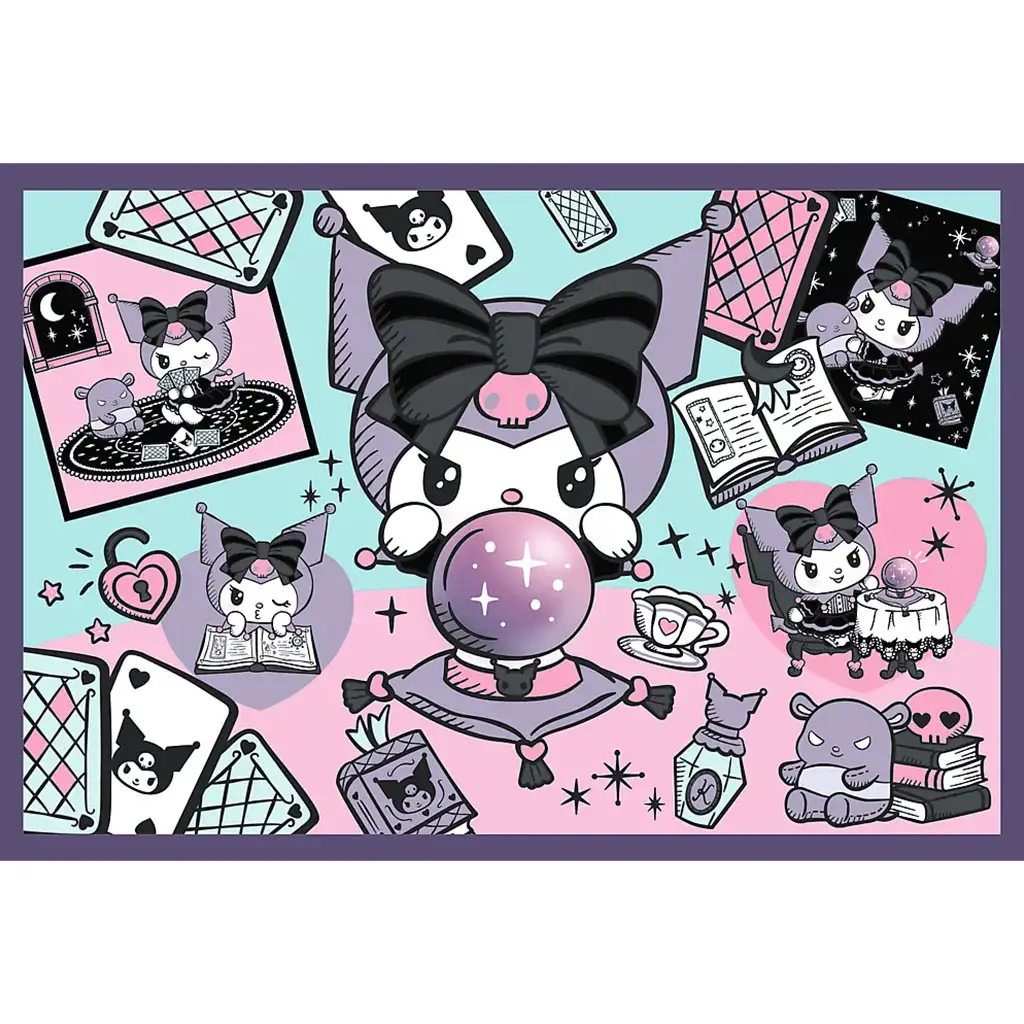 Kuromi varázslatos kalandok 2x200db-os puzzle - Trefl kép 3
