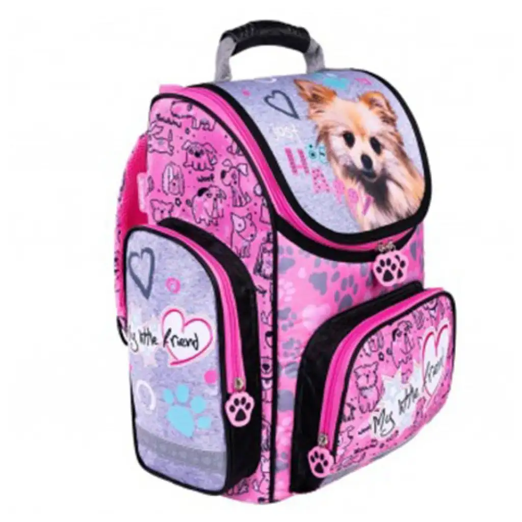 My little friend Happy kutyás iskolatáska 35,5x27,5x16cm