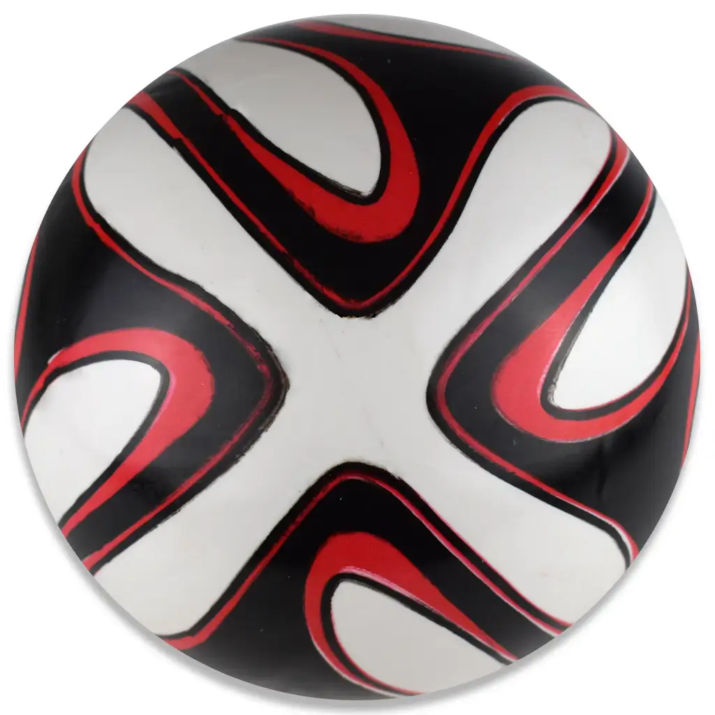 Gumilabda színes mintával 23cm kép 3