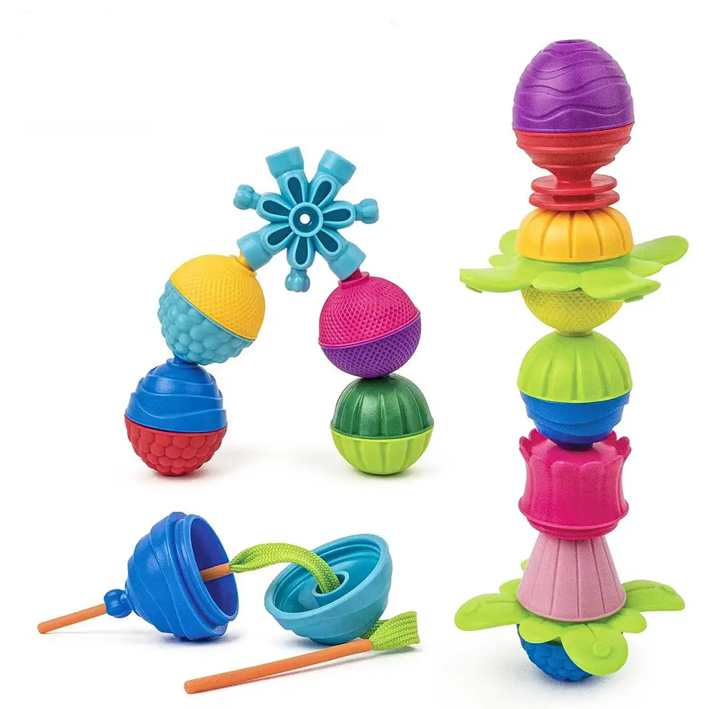 LALABOOM: 24db-os bébi Montessori fejlesztőjáték - Trefl kép 3