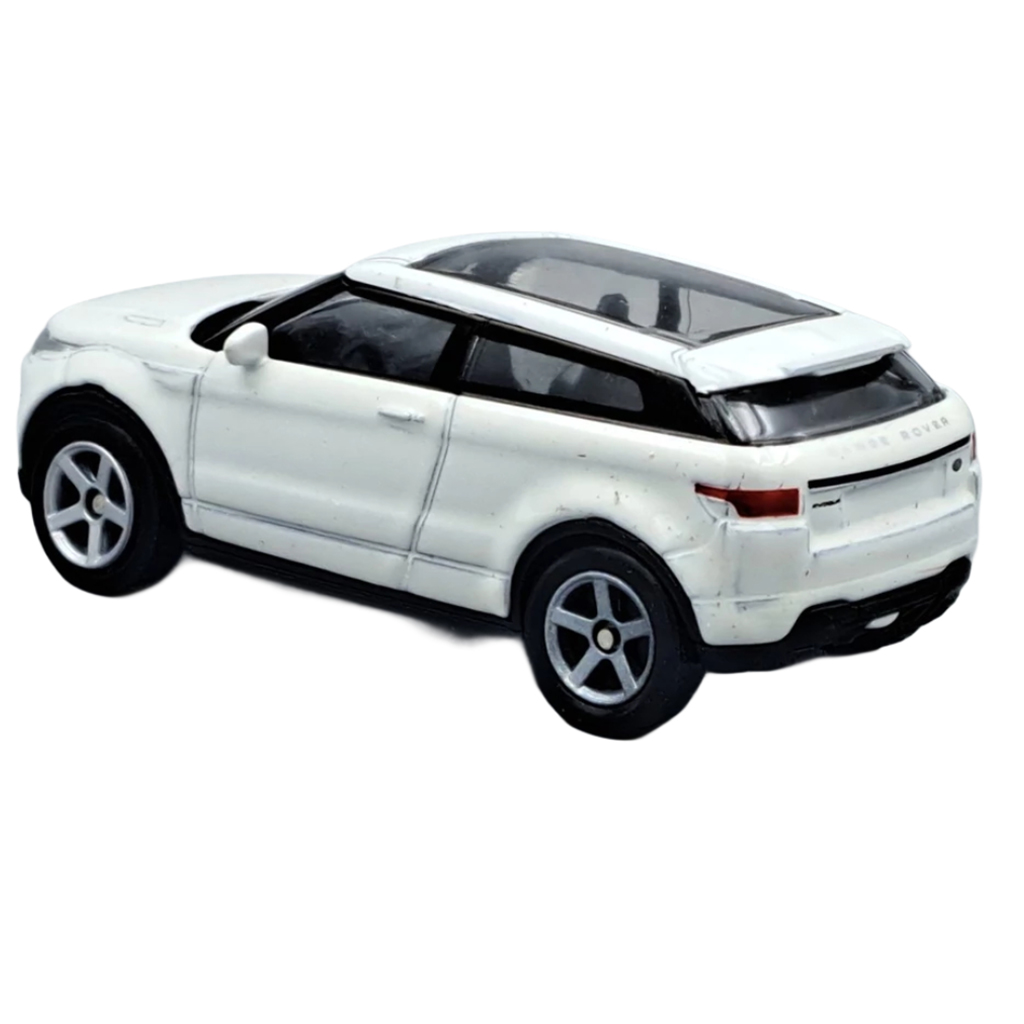 Welly: Land Rover Evoque fehér fém kisautó modell 1/64 kép 3