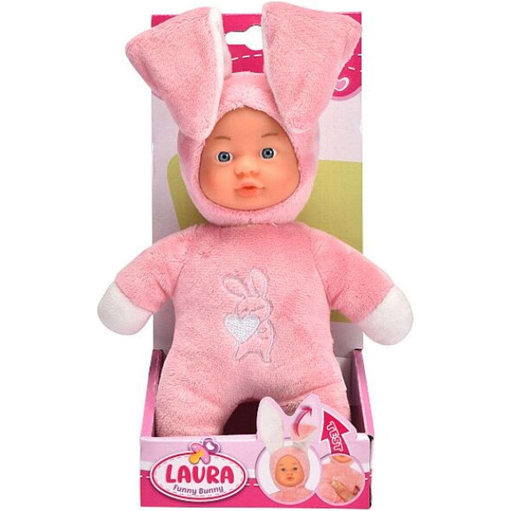 Laura baba nyuszis ruhában - Simba Toys