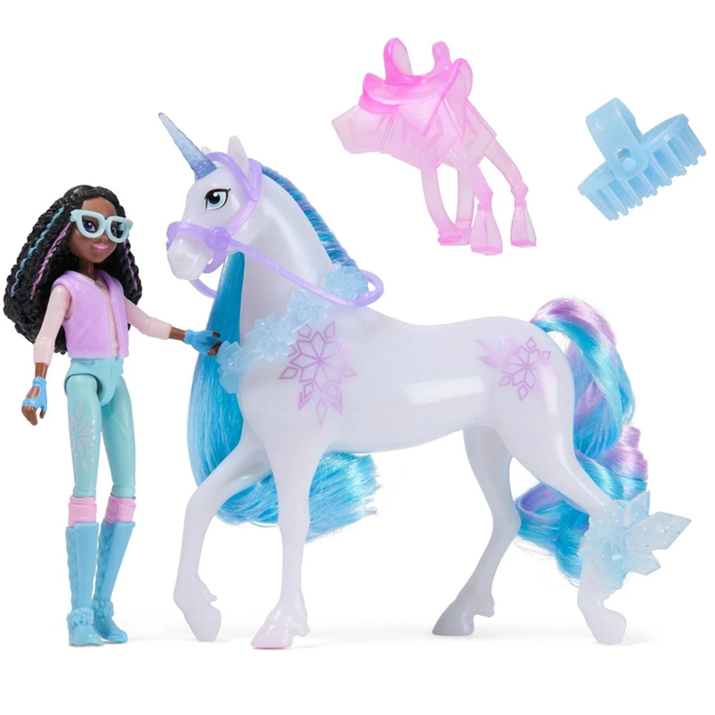 Unikornis Akadémia: Layla és Glacier játékszett - Spin Master kép 2