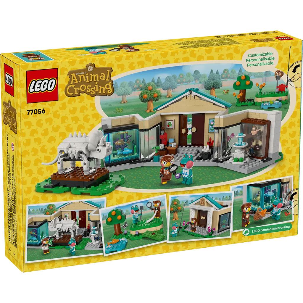 LEGO® Animal Crossing™: Blathers múzeumi gyűjteménye (77056) kép 7