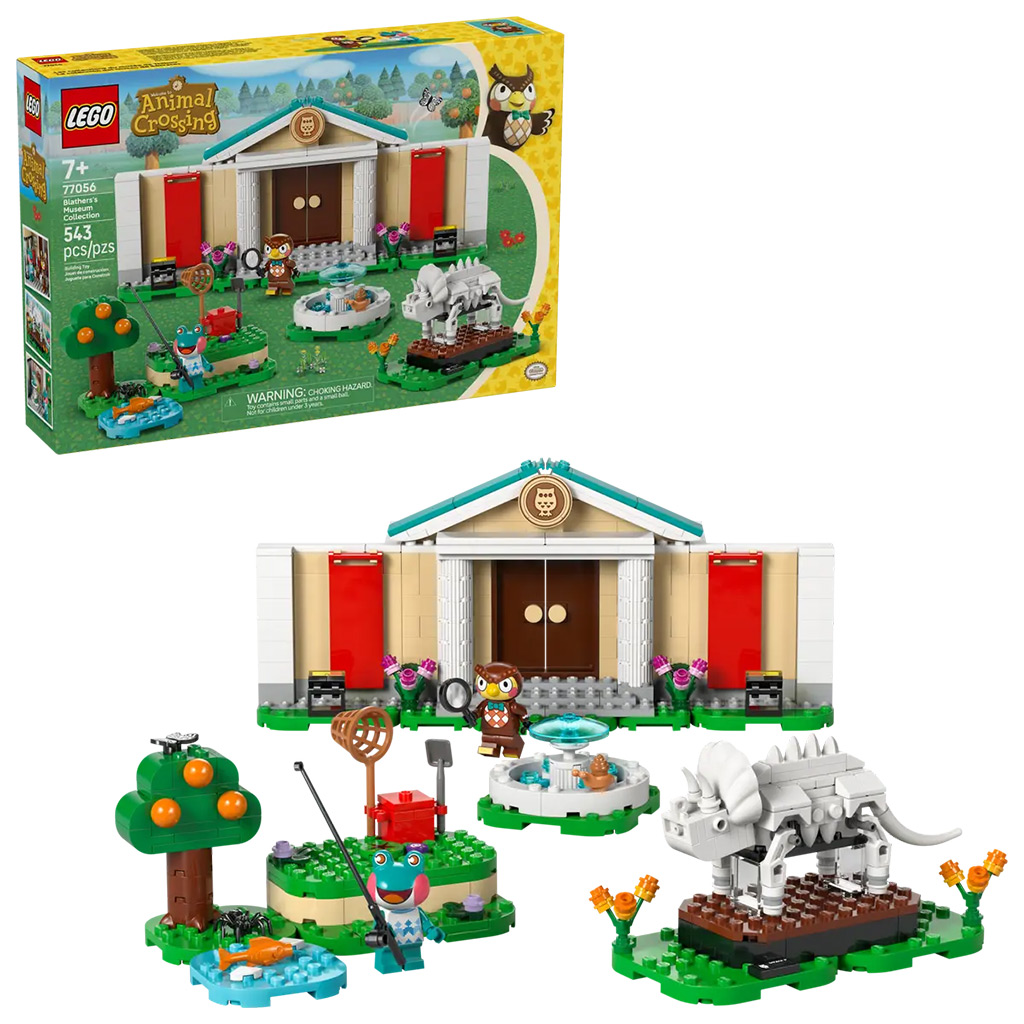 LEGO® Animal Crossing™: Blathers múzeumi gyűjteménye (77056)
