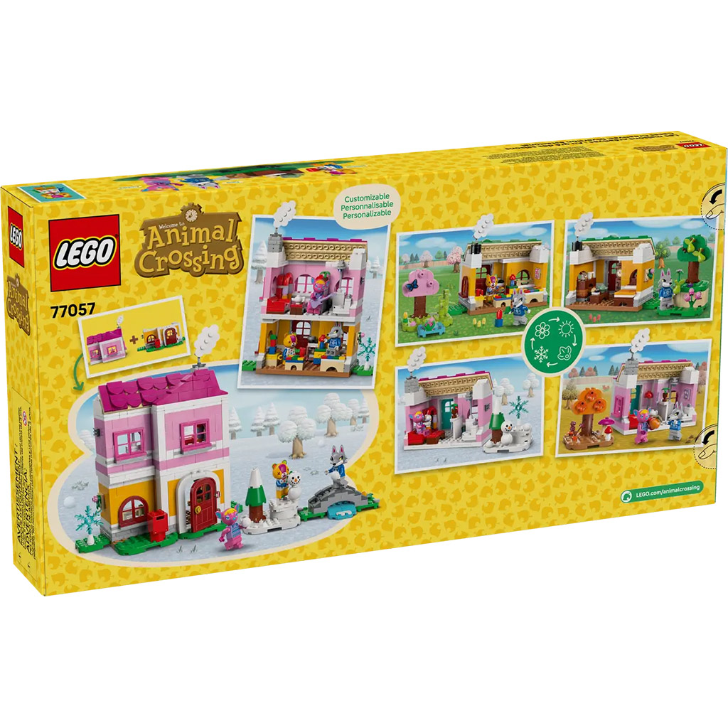 LEGO® Animal Crossing™: Kreatív házak: vidám évszakok (77057) kép 8