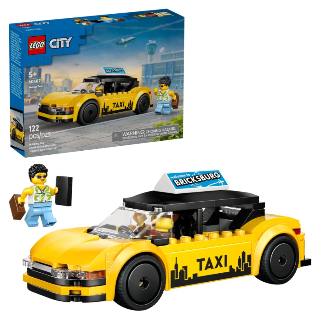 LEGO® City: Sárga taxi (60487)