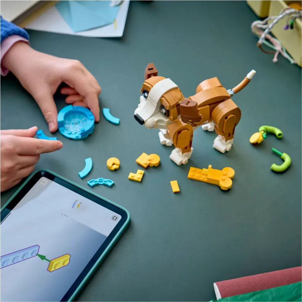 LEGO® Creator: Aranyos állatok: Játékos kiskutya (31382) kép 5