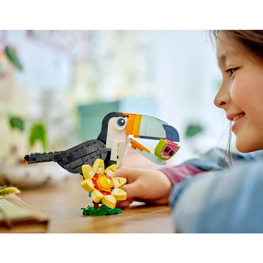 LEGO® Creator: Vadállatok: Trópusi tukán (31173) kép 5