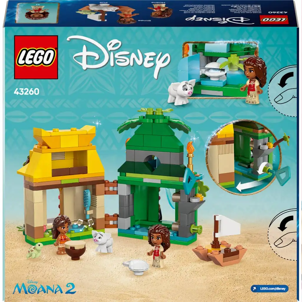 LEGO® Disney: Vaiana vidám kalandjai a szigeten (43260) kép 5