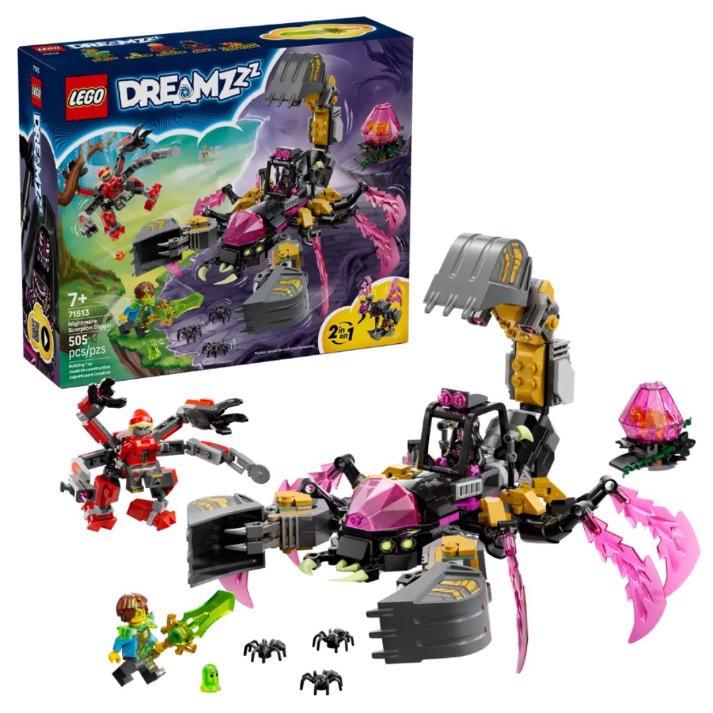 LEGO® DREAMZzz: Rémálom skorpiómarkoló (71513)