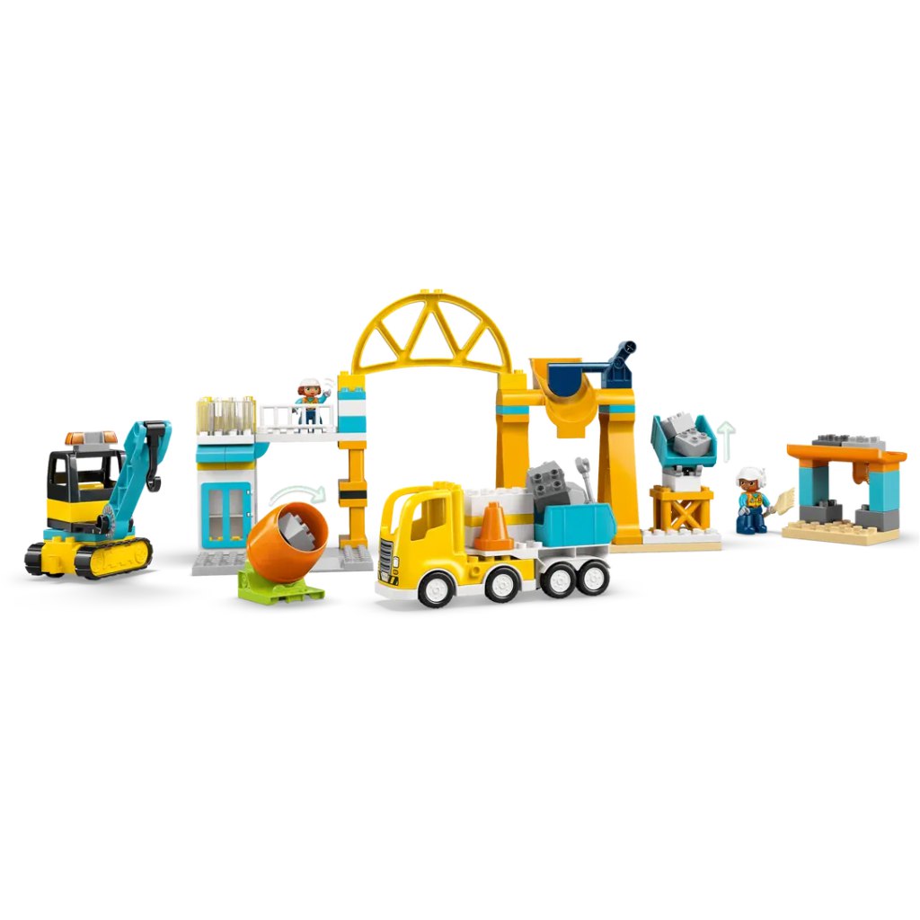 LEGO® DUPLO®: 3 az 1-ben építési terület és munkagépek (10476) kép 3