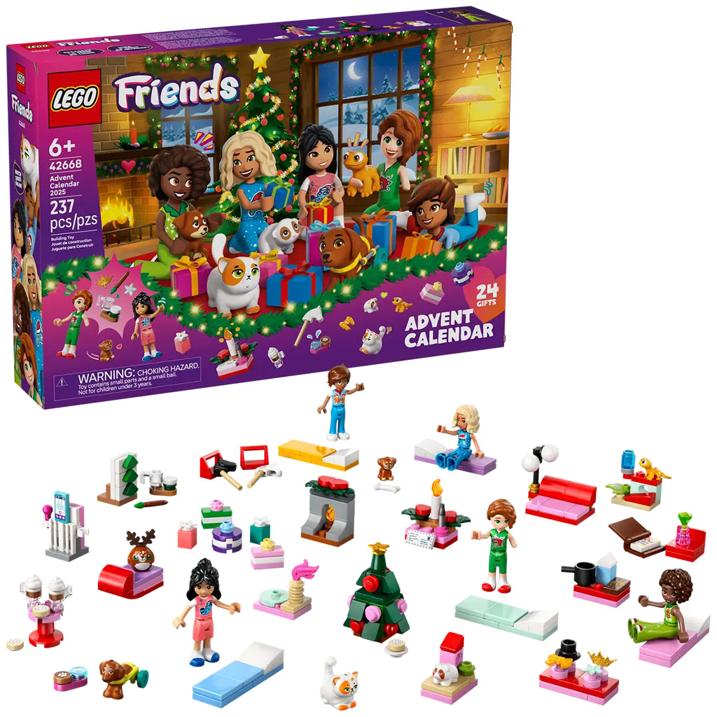 LEGO® Friends: Adventi naptár 2025 (42668)