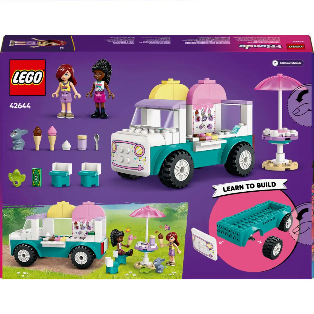 LEGO® Friends: Heartlake City fagylaltos kocsi (42644) kép 5