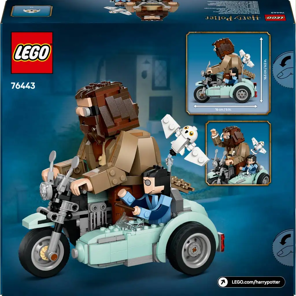 LEGO® Harry Potter: Hagrid™ és Harry motoros kalandjai (76443) kép 5