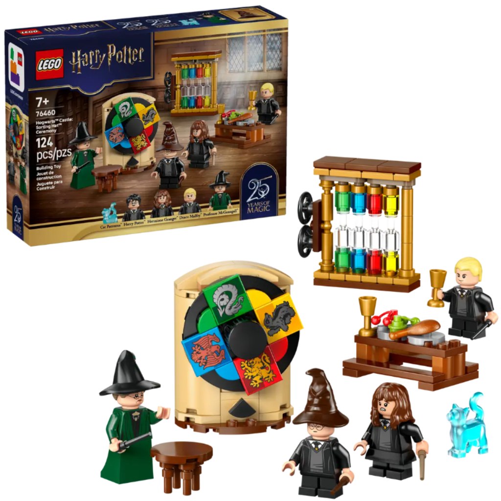 LEGO® Harry Potter: Roxfort™ kastély: A Teszlek Süveg kiválasztási ceremóniája (76460)