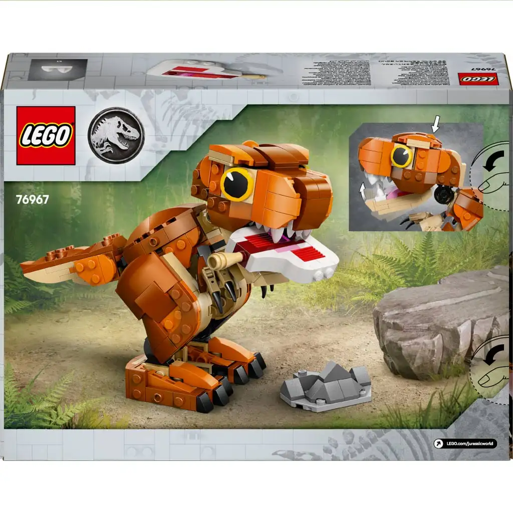 LEGO® Jurassic World - Little Eatie: T-Rex (76967) kép 5