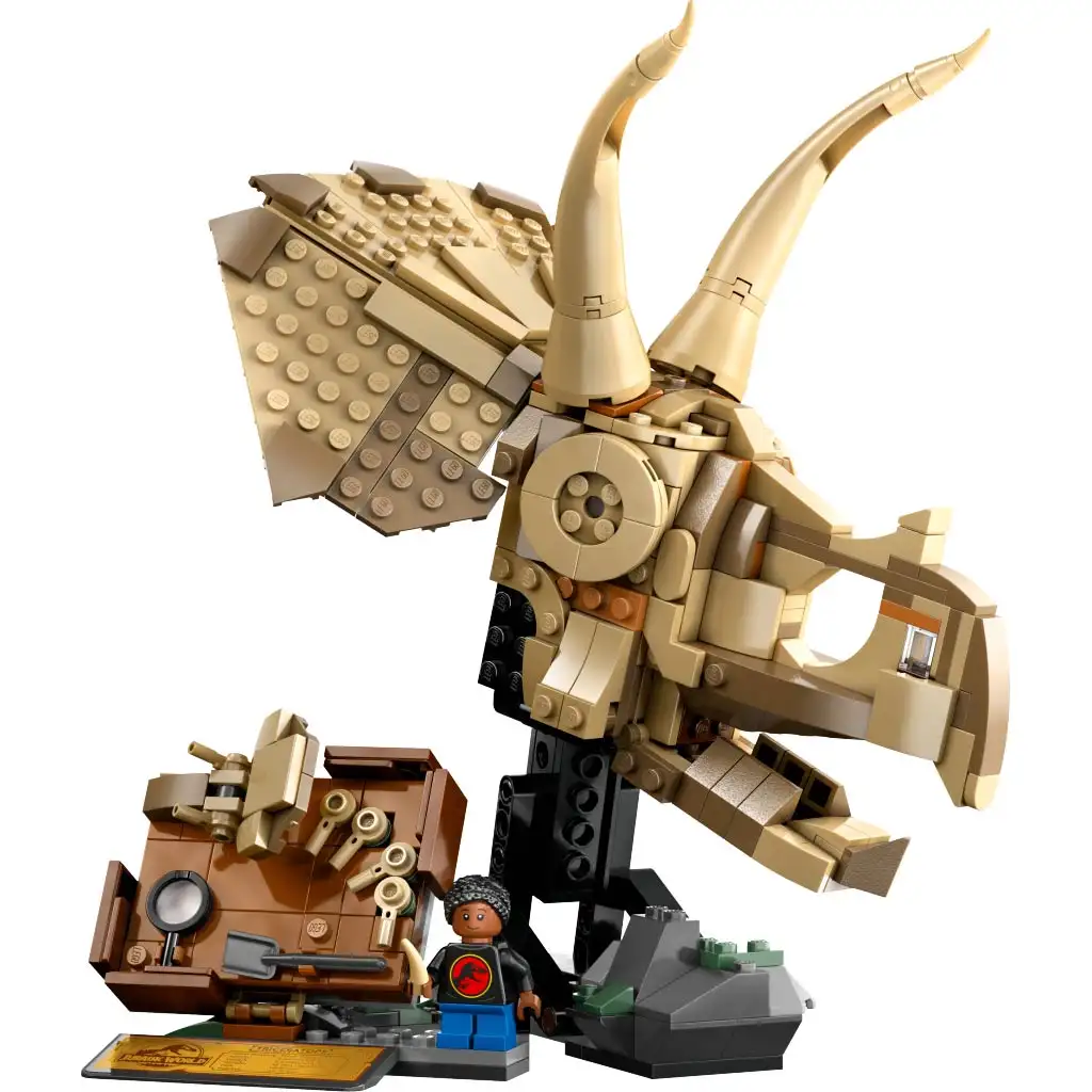 LEGO® Jurassic World: Dinómaradványok - Triceratops-koponya (76969) kép 2