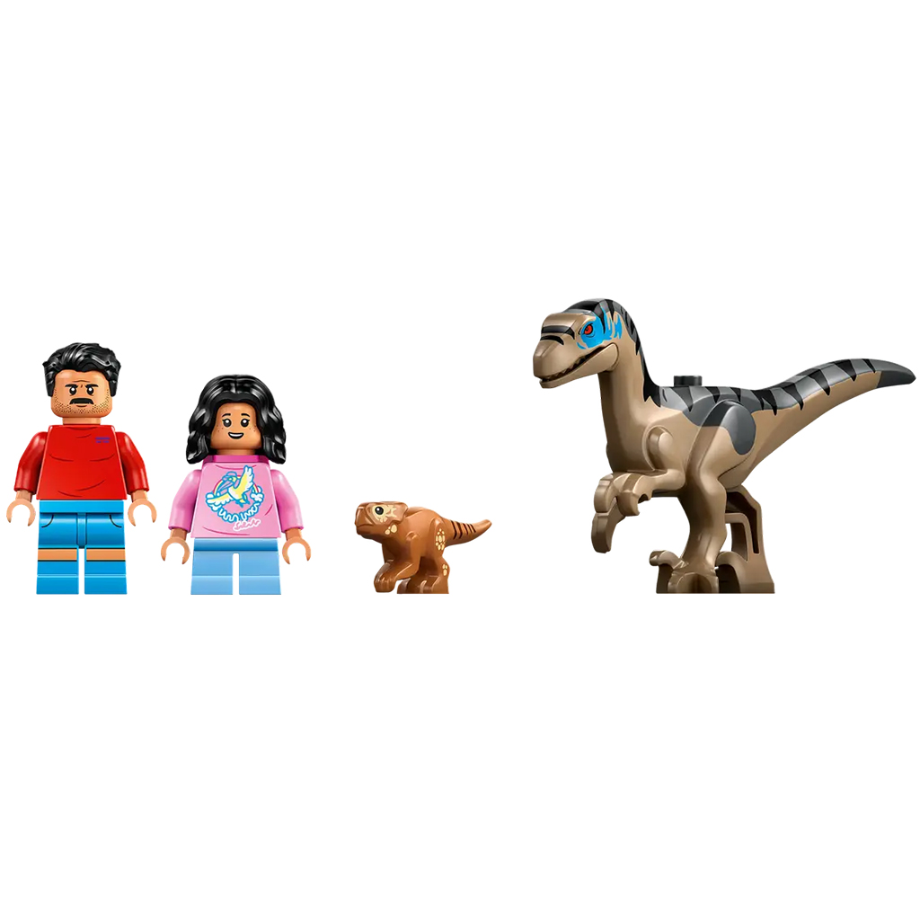 LEGO® Jurassic World: Terepjárós menekülés a raptor elől (76972) kép 3