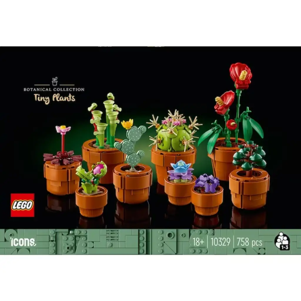 Lego® Icons: Apró cserepes növények (10329) kép 8