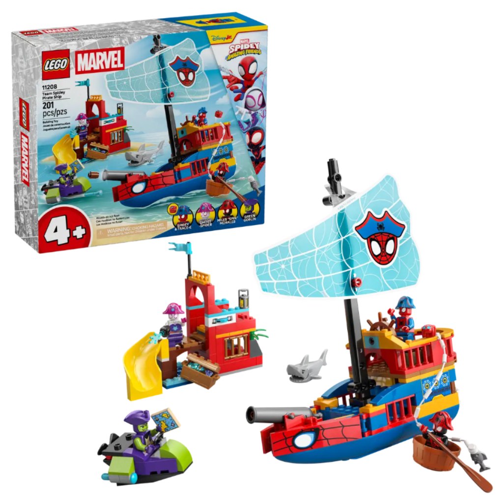 LEGO® Marvel: A pókcsapat kalózhajója (11208)